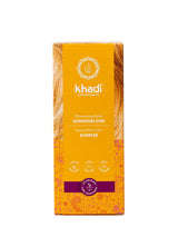 khadi GOLDBRAUN Ziołowa farba do włosów Jasny bursztyn do miękkiej i błyszczącej Złocistobrązowa farba do włosów 100% ziołowa, naturalna, naturalna, wegańska Certyfikowane kosmetyki naturalne 100g Naty Shop Sun Blonde Farba do włosów 100 g (1 opakowanie) Pojedynczy