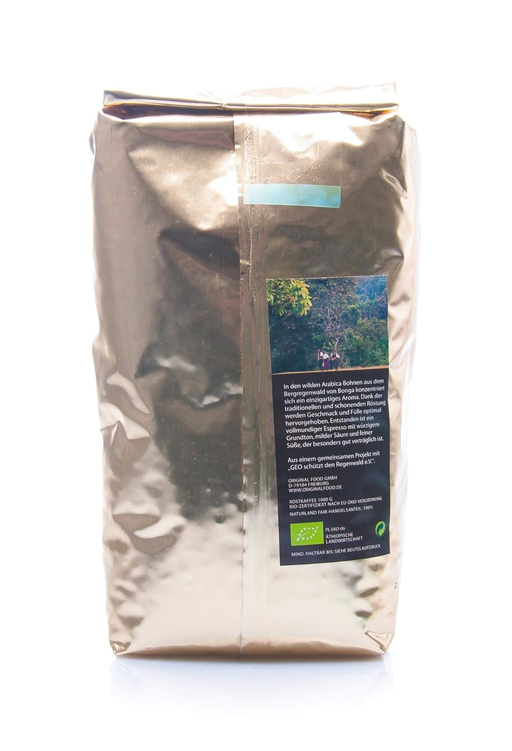 Organiczne ziarna espresso Wild Coffee 1000 g
