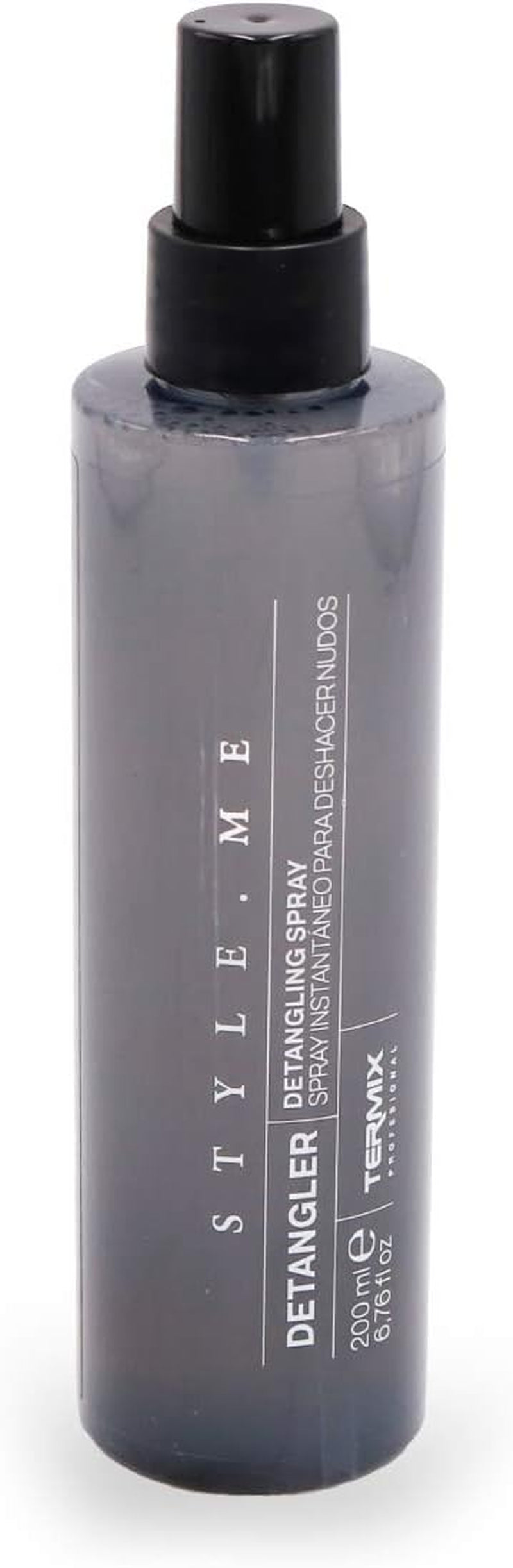 Spray do rozczesywania Style.Me Produkt ułatwiający rozczesywanie włosów. Natychmiastowy produkt ułatwiający rozczesywanie firmy Termix. Formuła wzbogacona olejkiem rycynowym. Rozmiar: 200 ml. Produkty do rozczesywania włosów Naty Shop Tytuł domyślny