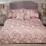 Pocieszyciel Butterfly Meadow Super King 100% poliester Granatowy Naty Shop Różowe kołdry Super King