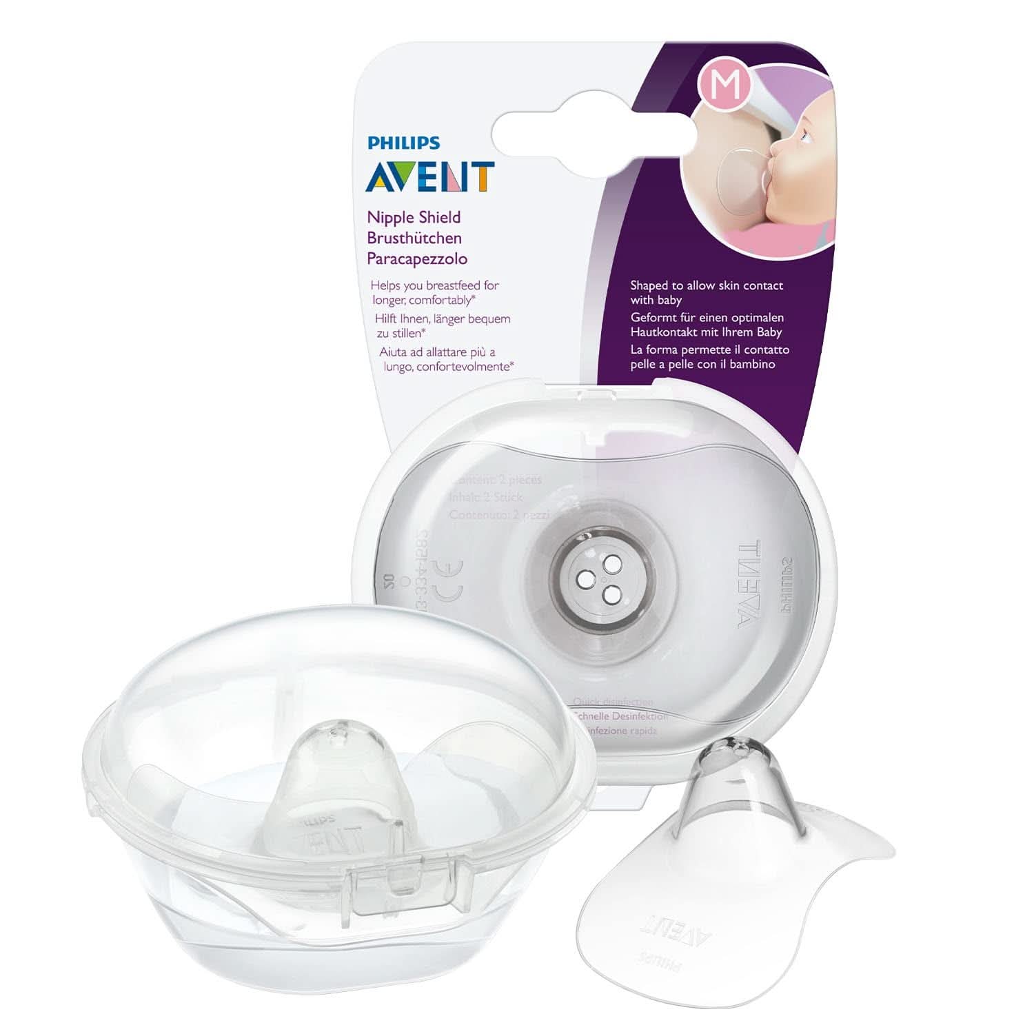 Ochrona sutków Philips Avent (model SCF153/03) Akcesoria Żywność dla niemowląt i karmienie piersią Naty Shop Standard (21 mm)