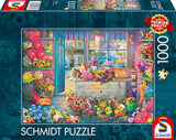 Schmidt Spiele 59764 Kolorowa kwiaciarnia 1000 elementów Puzzle Naty Shop Domyślny tytuł