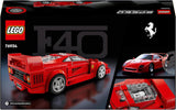 Supersamochód sportowy LEGO Speed Champions Ferrari F40, zestaw z samochodem do zbudowania i minifigurką kierowcy, kolekcjonerski zestaw do budowania dla dzieci, prezent dla chłopców i dziewcząt 76934 Zestawy do budowania Besuche w sklepie LEGO