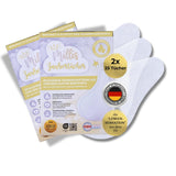 Millis Zaubertücher bei Windedermatitis Baby, Bekannt aus „Die Höhle der Löwen”, 25 Tücher (1 x 25er) z Aloe Vera, Mandelöl i Q10 - Pflegt, Schützt i dient als Wundschutz bei gereizter Haut