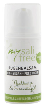 Mysalifree BIO BALSAM DO OCZY, intensywny krem ​​przeciwzmarszczkowy pod oczy do skóry wrażliwej z granatem i ochrą, 15 ml Kosmetyki i Uroda Naty Shop