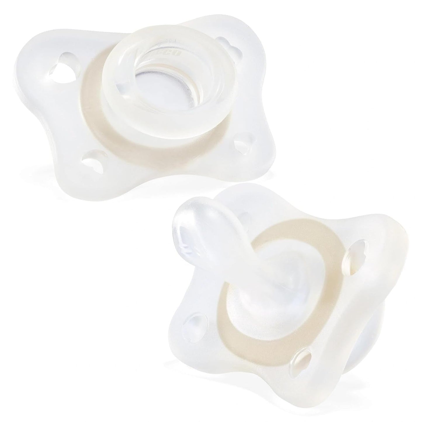PHYSIOFORMA MINI MIĘKKA ZAWIESZKA DO CZYSZCZENIA, JASNA, 2-6M, 100% SILIKON, 2 SZT.