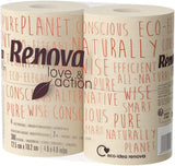 Papier toaletowy Renova Eco Love & Action, 4 sztuki