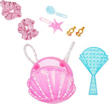 KUPA ŚMIECHU. Niespodzianka! Big Baby Hair Hair Hair – SPLASH QUEEN – 27,94 cm große Puppe mit 14 Überraschungen, Accessoires zum Teilen und echten Haaren – Für Kinder und Sammler ab 4 Jahren