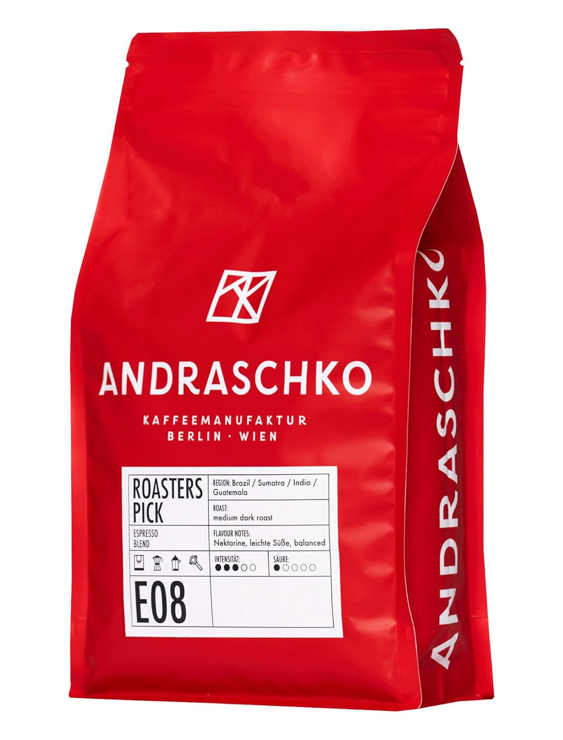 Palarnie Pick Espresso Blend - 100% Arabica, ganze Bohne - vielschichtige Röstung - frisch in Berlin geröstet - 500g