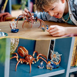 LEGO Harry Potter Aragog w Zakazanym Lesie, zestaw Spider Fantasy, mityczne stworzenie, 2 minifigurki, magiczny prezent dla chłopców, dziewcząt i fanów w wieku od 7 lat 76434 Zestawy do budowania Besuche den LEGO-Store