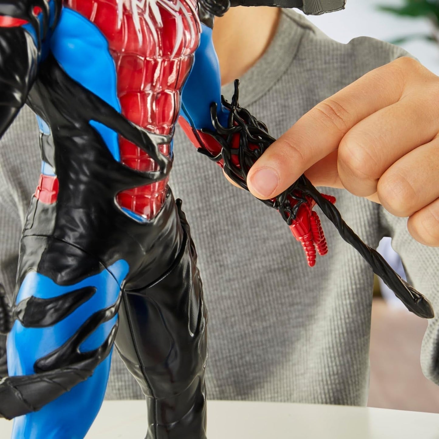 Marvel Spider-Man Venomversus Spider-Man Zmieniacz kolorów Figurka z akcesoriami Figurki Sklep Naty