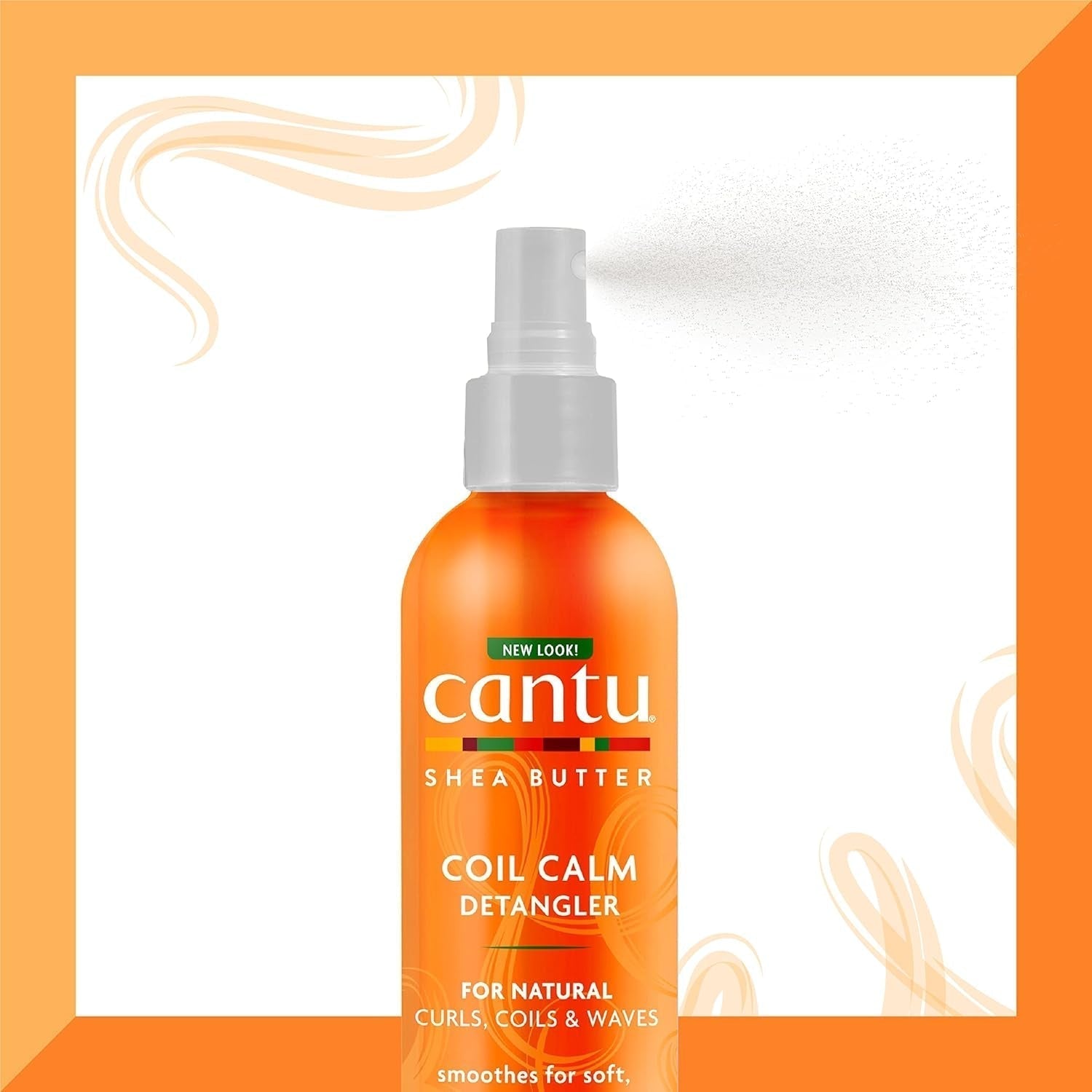 Cantu Coil Calm spray ułatwiający rozczesywanie, shea, kręcone włosy, 237ml Produkty do rozczesywania Naty Shop