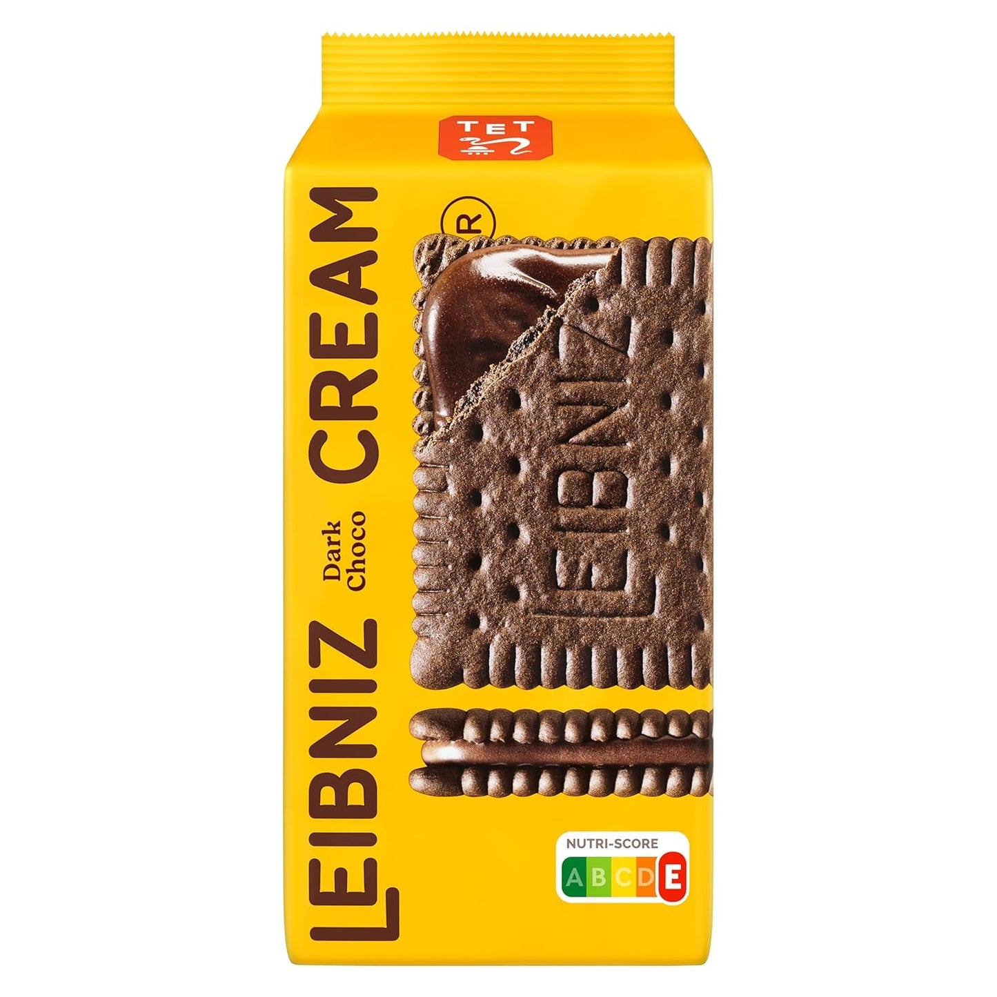 Chrupiące ciasteczka z kremem kakaowym i ciemną czekoladą, opakowanie 14 szt., do przechowywania lub sprzedaży (14 x 190 g)