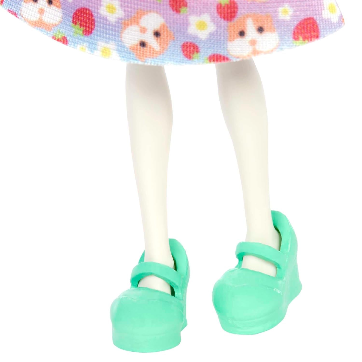 ENCHANTIMALS City Tails Glee Guinea Pig Family – lalki świnek morskich z 4 uroczymi figurkami świnek morskich, dla dzieci w wieku od 4 lat, HHB84