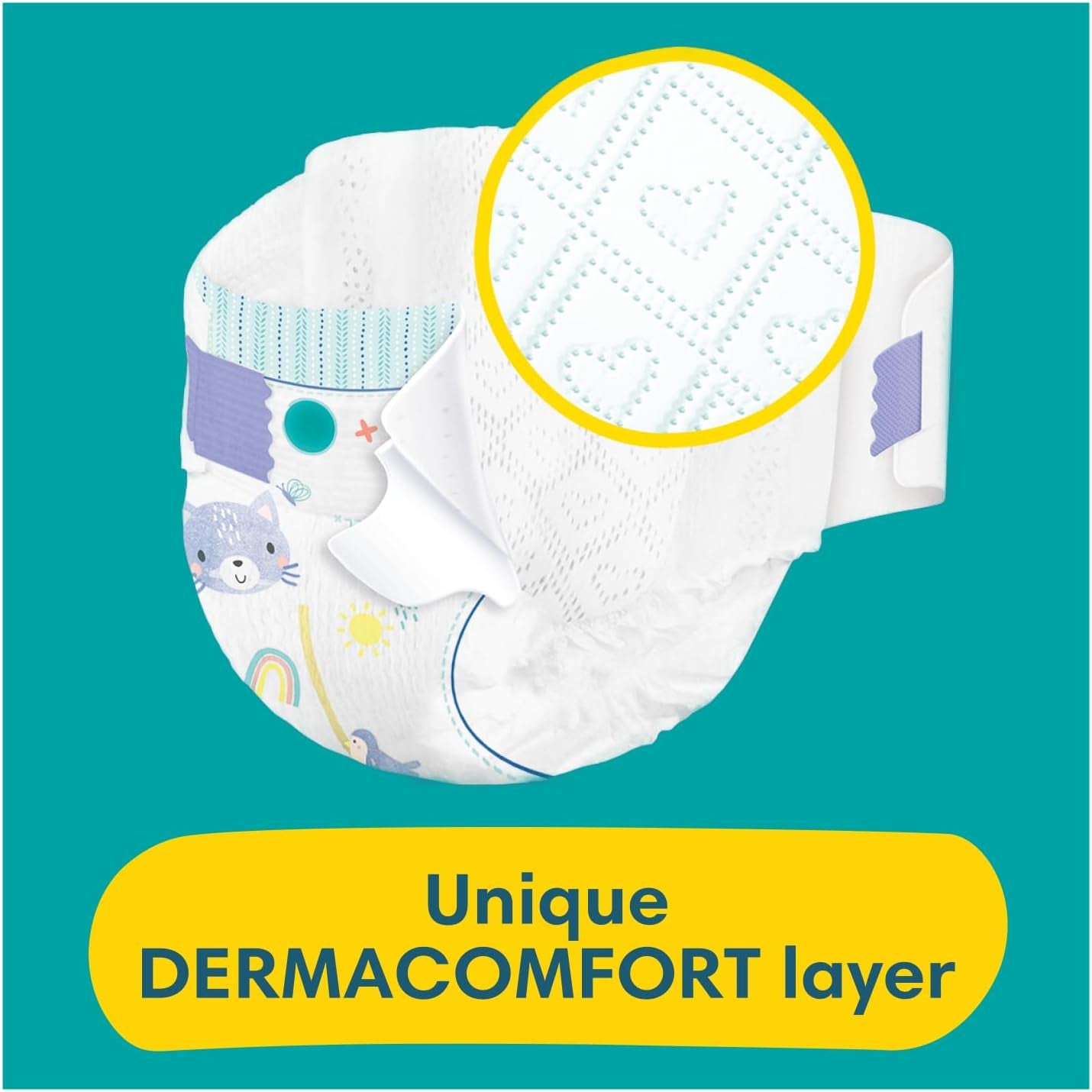 Pieluchy Pampers dla niemowląt rozmiar 0 (1,5-2,5 kg) ochrona premium, 24 sztuki, wygoda i ochrona Pampers Softest
