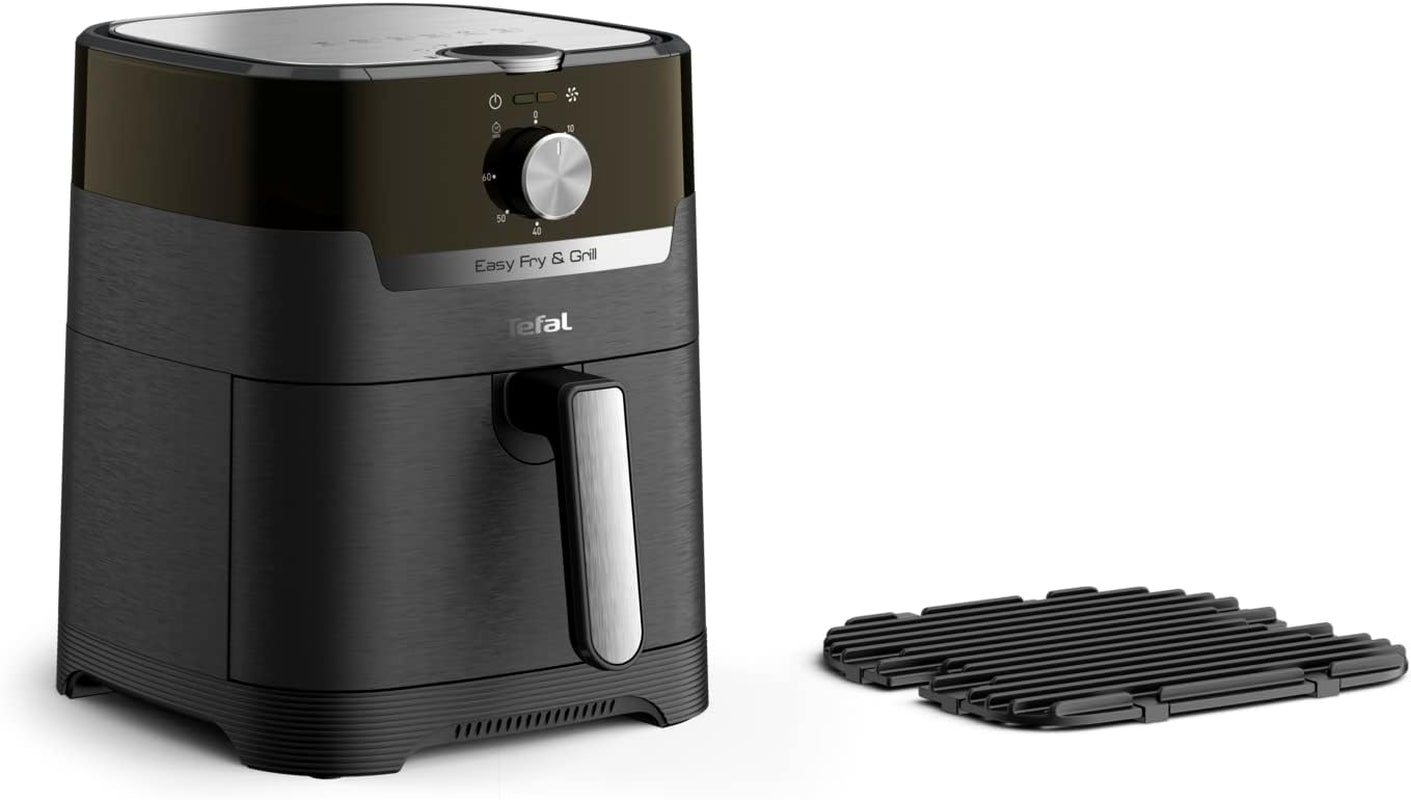 Tefal EY5018 Easy Fry & Grill Klasyczna frytkownica powietrzna, technologia 2 w 1 (frytkownica powietrzna i grill), XL, 4,2 litra na 6 porcji, 1550 watów Sprzęt gospodarstwa domowego Naty Shop Domyślny tytuł