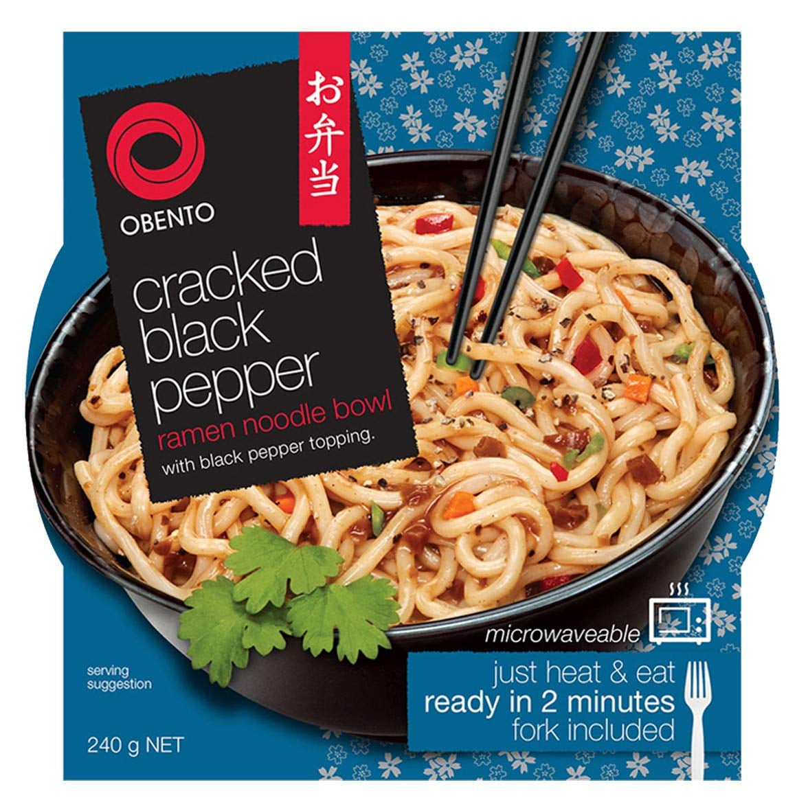Miska udon słodko-kwaśna, gotowy posiłek do mikrofalówki, 240g
