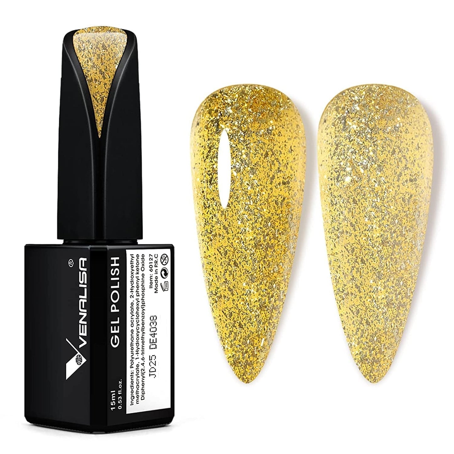 VENALISA koralowo-pomarańczowy lakier do paznokci UV 15ml żelowy lakier do paznokci do lampy UV do paznokci przezroczysty koralowo-pomarańczowy żelowy lakier do paznokci modele do samodzielnego projektowania paznokci
