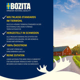 Bozita Pouch Nassfutter Häppchen w sosie z kurczakiem - 12x85g Porcjebeutel getreidefreies & weizenfreies Futter für Katzen - Katzennassfutter für erwachsene Katzen mit 8,5% białka i 4,5% fettgehalt