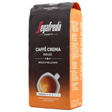 Segafredo Zanetti Caffè Crema Dolce - Całe ziarna (opakowanie 1 kg) - Pasuje do Caffè Crema - Kawa ziarnista jasno i średnio palona o łagodnym i zrównoważonym smaku (2 opakowania)