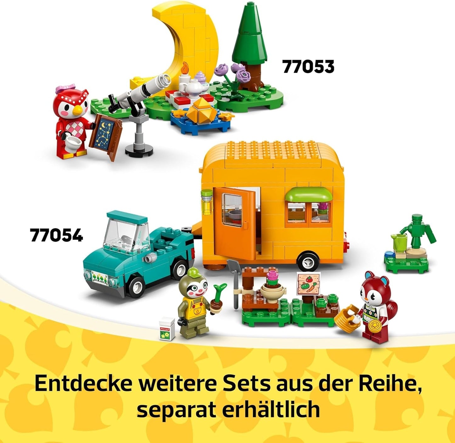 LEGO Animal Crossing Tailoring Sisters Kreatywny zestaw do odgrywania ról, prezent dla dziewcząt, chłopców i fanów gier wideo w wieku od 6 lat, zestaw przygodowy 77055 Zestawy do budowania Besuche w sklepie LEGO