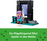 Zestaw LEGO Minecraft Zbrojownia z figurkami bohaterów, zabawkową bronią i figurką Alexa, zabawka akcji dla chłopców i dziewcząt, prezent dla graczy i dzieci w wieku 7 lat 21252 Zestawy do budowania Besuche w sklepie LEGO