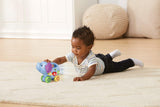 Vtech Baby Little Pushing Elephant - Interaktywna zabawka do pchania i zabawy - Z piosenkami, melodiami, zdaniami i dźwiękami - Dla dzieci w wieku 6-36 miesięcy Baby Toys Naty Shop