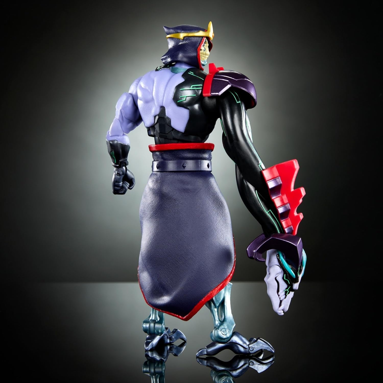 Władcy Wszechświata: Rewolucja Masterverse Skeletor Figurka Kolekcjonerska z 30 punktami ruchu i ruchomym ramieniem robota Motu Toy HYC46 Figurki Naty Shop