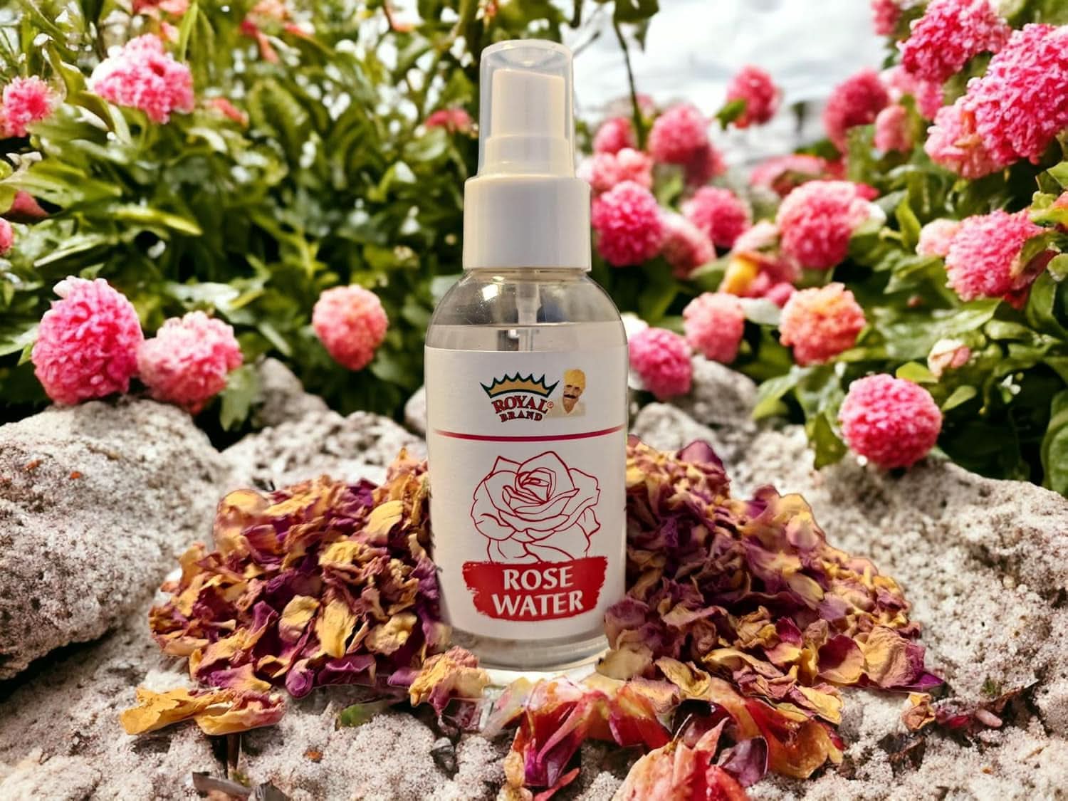 BIO Woda różana do gotowania i pieczenia, 100 ml Arome Naty Shop