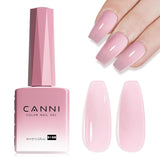 Żelowy lakier do paznokci CANNI, półtrwały, ciemnofioletowy, lakier do paznokci, żel UV, Soak Off, Manicure