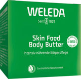 WELEDA Organiczne masło do ciała Skin Food, unisex krem ​​do pielęgnacji ciała do pielęgnacji skóry suchej i szorstkiej, 150 ml Prysznic i kąpiel Naty Shop