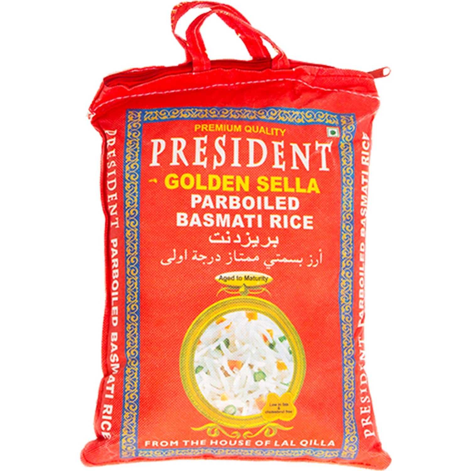 PRESIDENT - Ryż Golden Sella Basmati, opakowanie 20 szt. (1 x 20 kg)