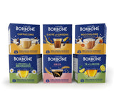 Caffè Borbone Café au Lait - 64 Kapseln - Lösliches Pulvergetränk mit Milchpulver und Instantkaffee - Kompatybilny z Kaffeemaschinen der Marke Nescafè®* Dolce Gusto®*