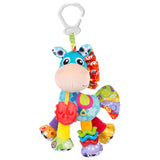 Playgro Clip Clop Zestaw upominkowy Sensory Garden Activity - Sensoryczna zabawka ogrodowa dla dzieci od 0 miesiąca życia - Interaktywna zabawka z grzechotkami, gryzakiem i przyjacielem wózka - 4 sztuki