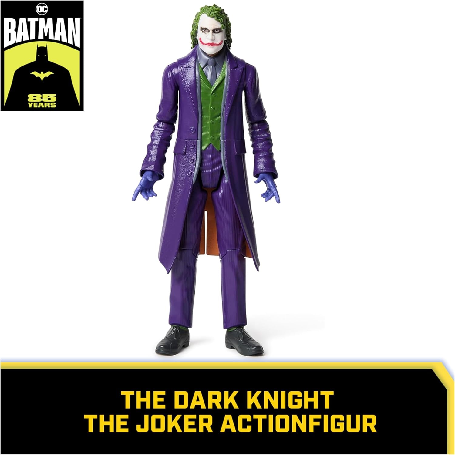 DC Comics Mroczny Rycerz - Figurka Jokera Znana z legendarnej trylogii Mroczny Rycerz w 30cm. Od 3 lat Figurki Naty Shop