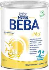 BEBA Junior 2+ napój mleczny od 2 lat, z HMO, zawartość białka dostosowana do wieku, tylko laktoza, bez oleju palmowego, bez oleju rybnego, pokarm dla małych dzieci, mleko w proszku dla dzieci, opakowanie 6 szt. (6 x 800 g)