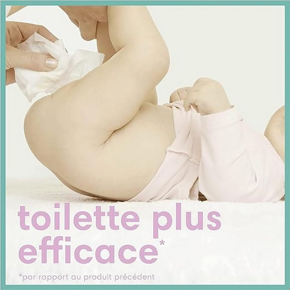 Chusteczki dla niemowląt Pampers Sensitive, 624 chusteczki (12 x 52), bezzapachowe, do delikatnego, delikatnego czyszczenia (zestaw 2 szt.)
