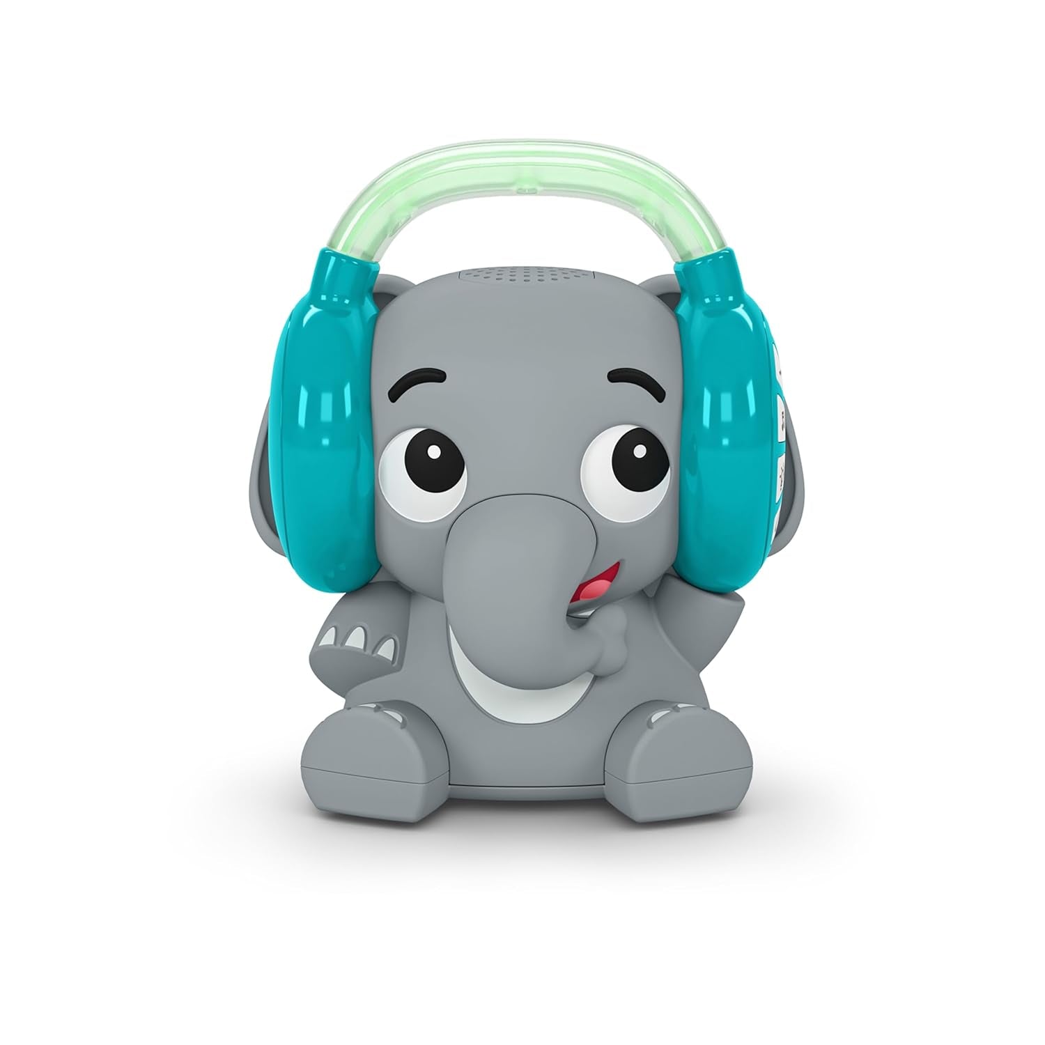 Baby Einstein Earl the Elephant Urządzenie dźwiękowe Bluetooth, system muzyczny + lampka nocna, Zabawki dla niemowląt od niemowląt do małych dzieci Naty Shop Earl Sound Machine