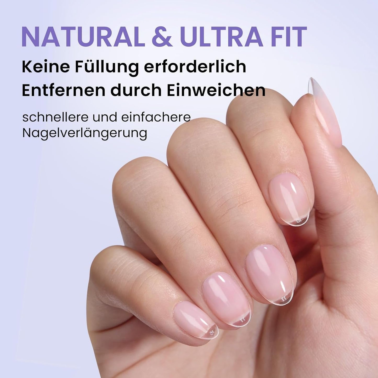 Btartbox Extra Short Migdałowe Tipsy - Full Cover Gel X Soft XS Żelowe Tipsy - Wstępnie ukształtowane Półmatowe Do Salonu Szerokich Paznokci 320 Szt
