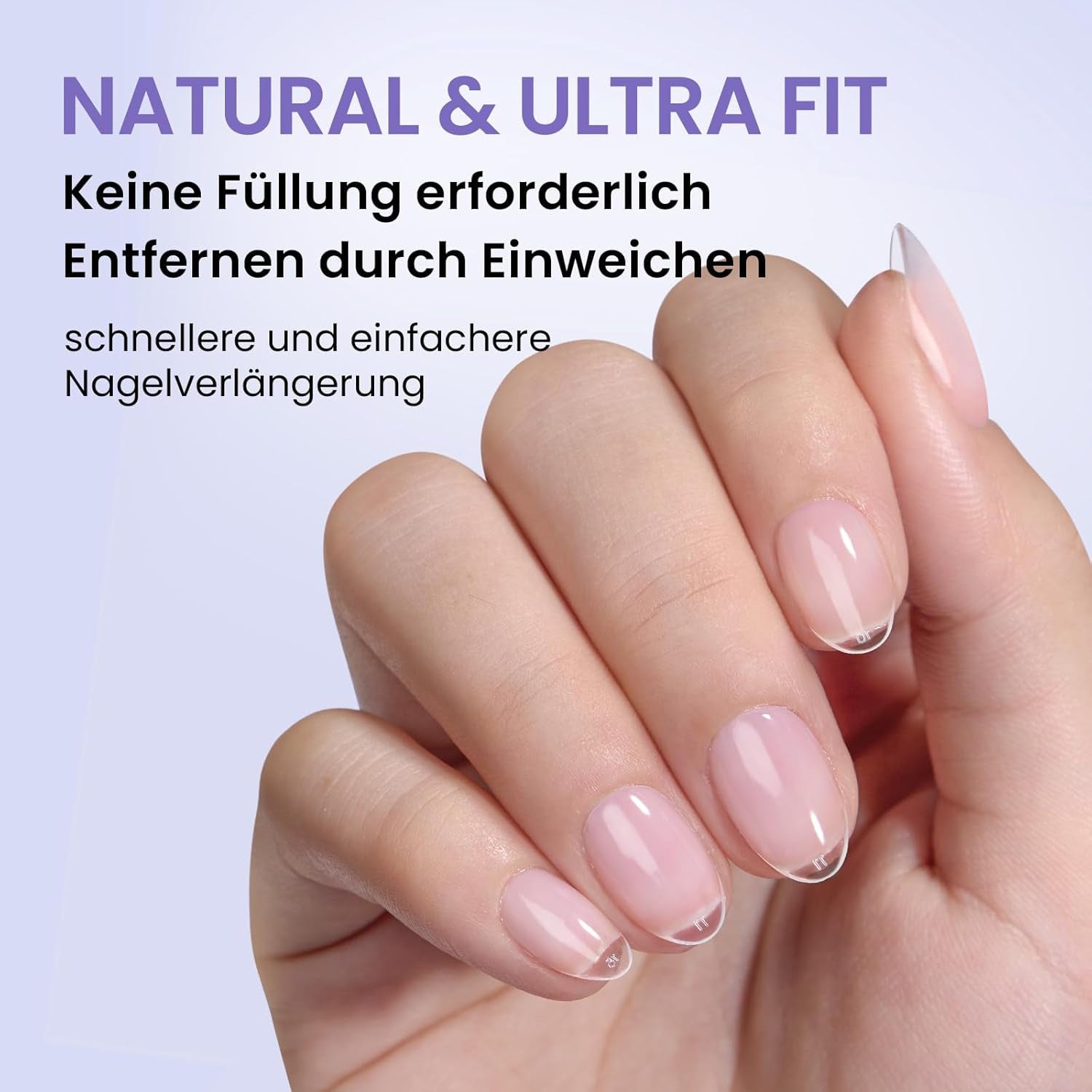 Btartbox Extra Short Migdałowe Tipsy - Full Cover Gel X Soft XS Żelowe Tipsy - Wstępnie ukształtowane Półmatowe Do Salonu Szerokich Paznokci 320 Szt
