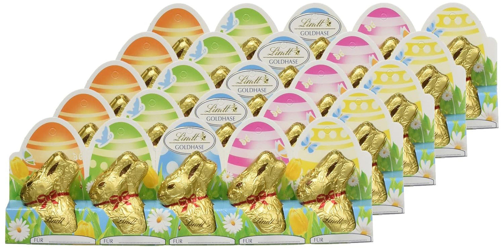 Mini Golden Bunny Perforowany 5-pak (5 x 50g)