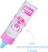 Simba 105562487 - Zestaw do pierwszej karmienia noworodków, smoczek, pielucha i butelka na mleko ze znikającą zawartością, dla lalek 38-43 cm Naty Shop Dolls