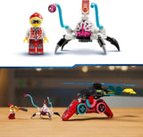 LEGO Dreamzzz Coopers Latający kontroler gier wideo Fantastyczna zabawka 2 w 1 Minifigurka pająka Zestaw gier wideo na prezent dla dziewcząt i chłopców w wieku 7 lat 71489 Zestawy do budowania Besuche den LEGO-Store