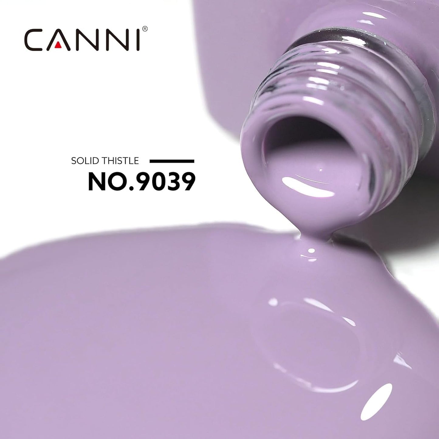 Żelowy lakier do paznokci CANNI, półtrwały, ciemnofioletowy, lakier do paznokci, żel UV, Soak Off, Manicure