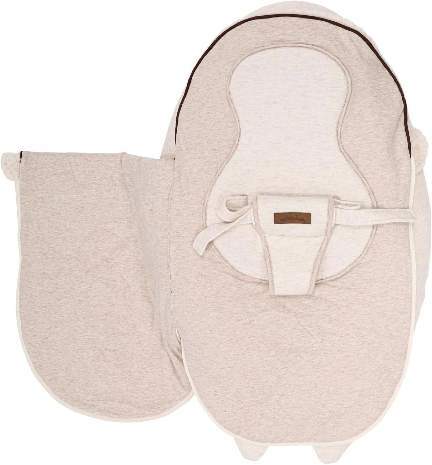 Wielofunkcyjna poduszka do karmienia 4 w 1, Soft Nova, beżowa, pojedyncza poduszka: 202 cm, fotel, 40 X 75 X 22 cm Akcesoria Żywność i karmienie piersią Sklep Bebe Naty