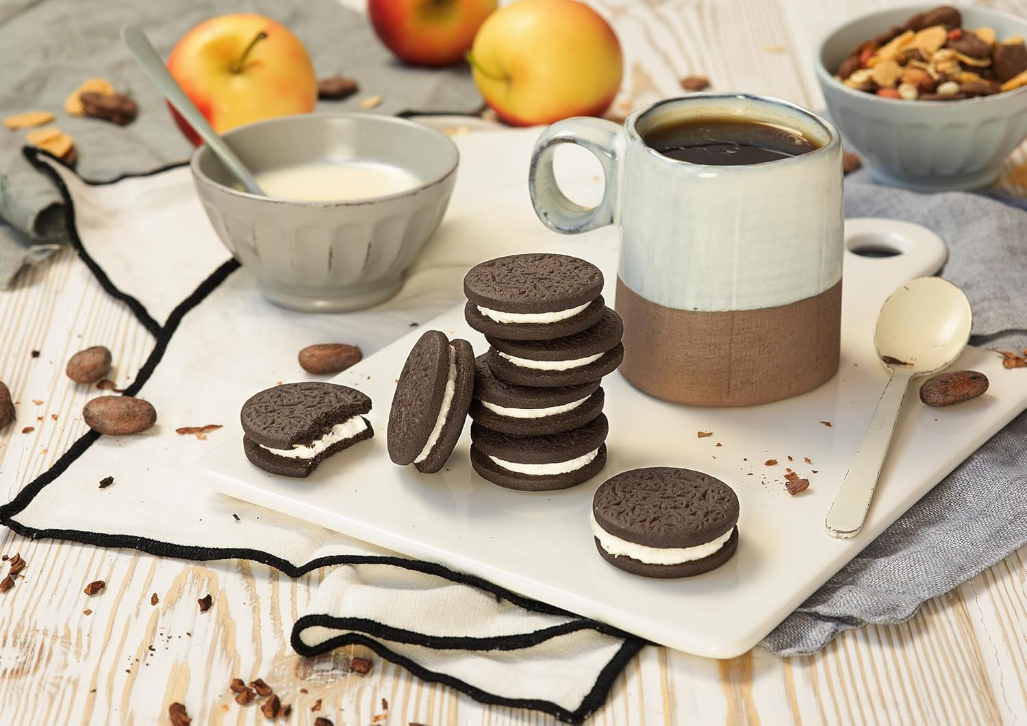 Ciasteczka kakaowe Chocolate O'S, 165 g