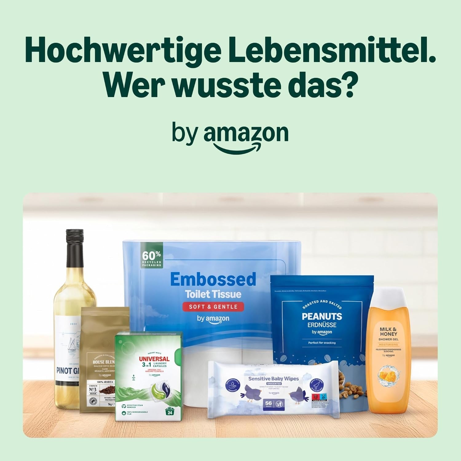przez Amazon Lungo Aluminium-Kaffeekapseln, kompatybilny z Nespresso, mittelgeröstet, 100 Stück (5 Packungen mit je 20 Stück) – Rainforest Alliance zertifiziert