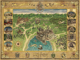 Ravensburger Puzzle 12000720 - Mapa Hogwartu - 1500 elementów Puzzle dla dorosłych i dzieci w wieku 14+ Harry Potter Fan Merchandise Puzzle Naty Shop Fantasy