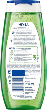NIVEA Żel pod prysznic z trawą cytrynową i olejkiem, 250 ml Sklep Naty Shop