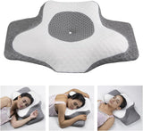 Poduszka ortopedyczna Topmener Memory Foam, regulowana poduszka pod szyję, ergonomiczna poduszka ortopedyczna Butterfly do podparcia szyi podczas snu, poduszka do spania dla osób śpiących na plecach i brzuchu Poduszki ortopedyczne szyjki macicy Naty Shop Domyślny tytuł